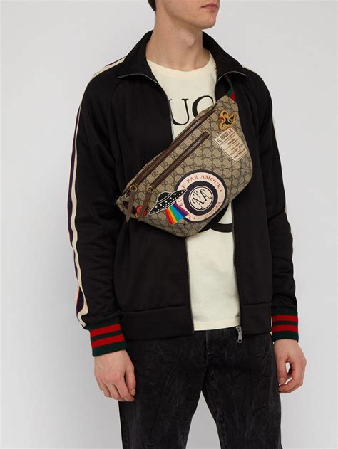 gucci belt bag outfit men|gucci waist bags men's.